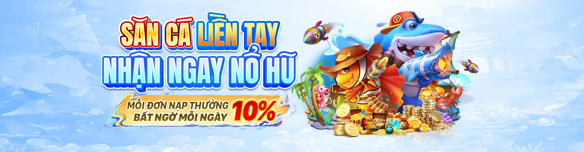 Banner khuyến mãi rikvip - game